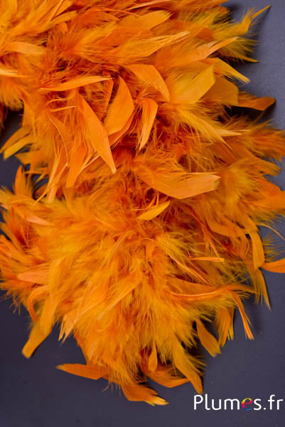 Coq mèche  - 10 cm - or aztèque